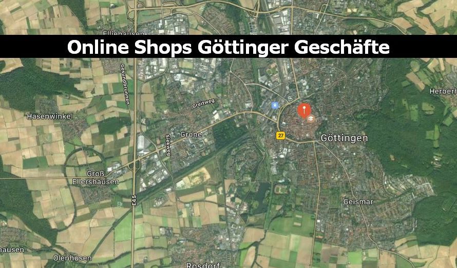 Online Shops Göttinger Geschäfte